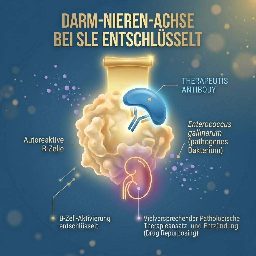Neue Studie zeigt, wie ein Darmbakterium bei Lupus-Patienten die Nieren schädigen kann und liefert Ansätze für zukünftige Therapien