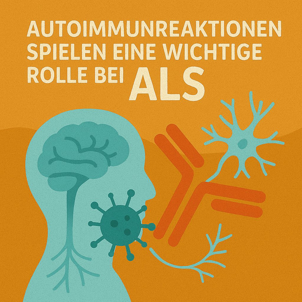 Titelgrafik: Autoimmunreaktionen als wichtiger Auslöser bei ALS identifiziert